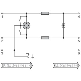 Защита от перенапряжения - VSSC6 CL 60VAC/DC 0.5A