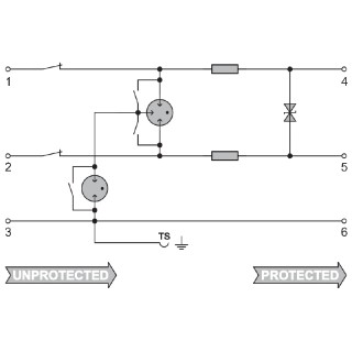 Защита от перенапряжения - VSSC6TRCLFG24VAC/DC0.5A