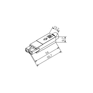 Матрица USB IE-PI-SCRJ-POF