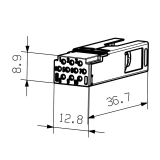 Матрица USB IE-PI-HYB-10P