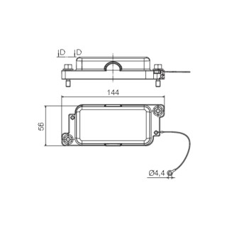 Профильное уплотнение HDC IP68 10B COVER