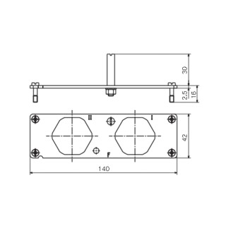 Гнездо произвольной сборки| HDC 24B HP550 MPL2 TYP1