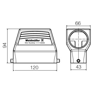 Корпус HDC 64D TSLU 1M50G