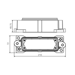 Профильное уплотнение HDC IP68 HP 24B A