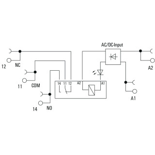 Реле безопасности TRZ 48VUC 1CO AU