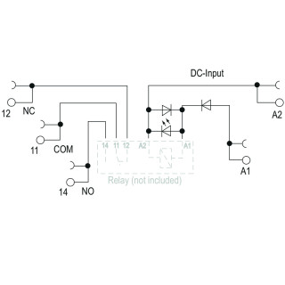 Реле безопасности TRS 12VDC 1CO EMPTY