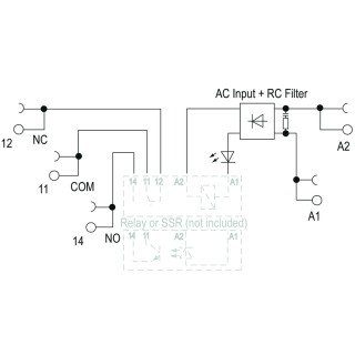 Реле безопасности TRZ 120VAC RC 1CO EMPTY