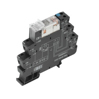 Реле безопасности TRS 5VDC 2CO