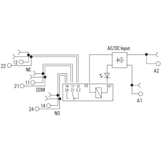 Реле безопасности TRZ 48VUC 2CO