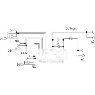 Реле безопасности TRS 5VDC 2CO EMPTY