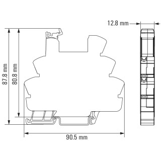 Реле безопасности TRZ 12VDC 2CO EMPTY